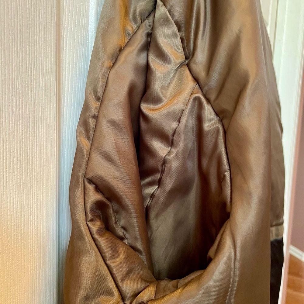 Oak Hill Men's Olive Green Faux Ultra Suede Jacket Size 2XL - Picture 10 of 11